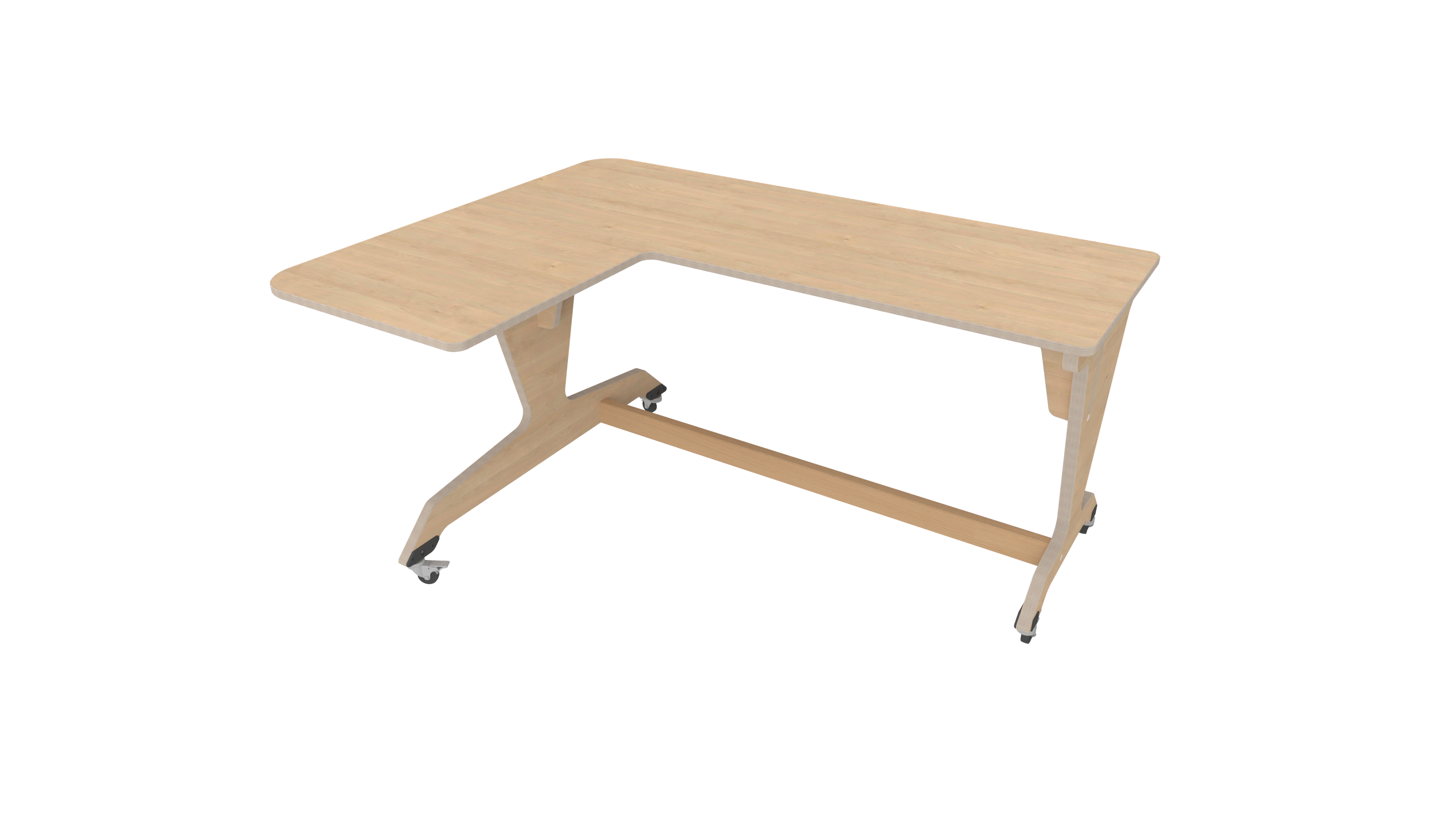 Hoogzittafel L-vorm