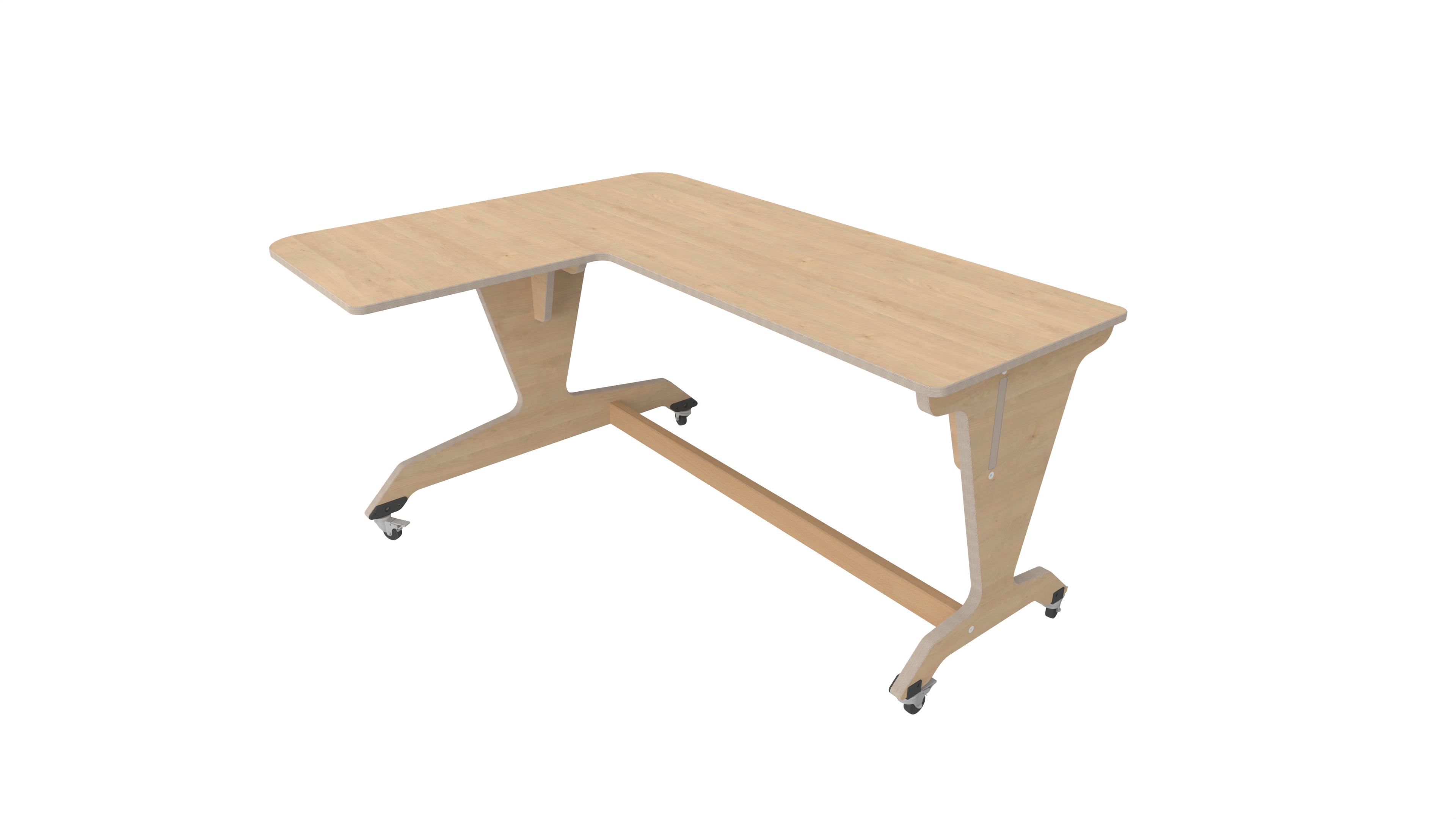 Hoogzittafel L-vorm